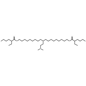 ((2-(Dimethylamino)ethyl)azanediyl)bis(nonane-9,1-diyl) bis(2-ethylhexanoate)结构式