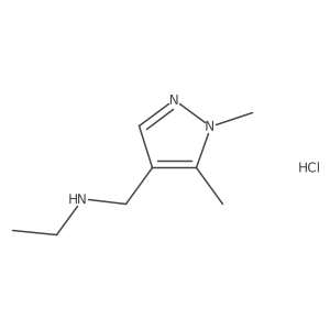 [(1,5-dimethyl-1H-pyrazol-4-yl)methyl]ethylamine Structure