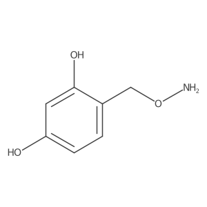 4-[(Aminooxy)methyl]benzene-1,3-diol Structure
