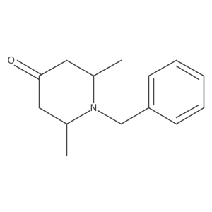 (2R,6S)-1-benzyl-2,6-dimethylpiperidin-4-one Structure