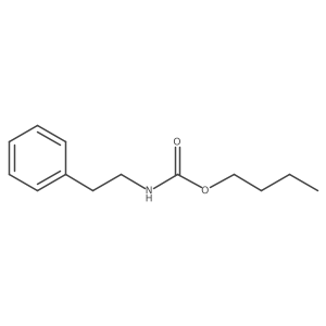 Butyl N-(2-phenylethyl)carbamate结构式