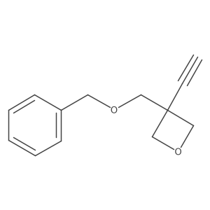 3-((Benzyloxy)methyl)-3-ethynyloxetane Structure