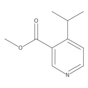 Methyl 4-isopropylnicotinate结构式