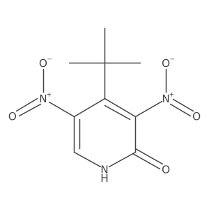 4-(Tert-butyl)-3,5-dinitropyridin-2-ol结构式