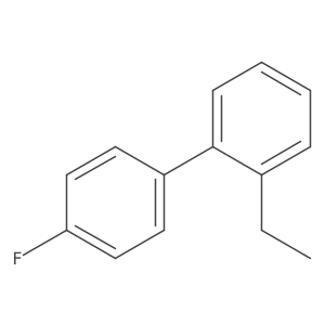 1-Ethyl-2-(4-fluorophenyl)benzene Structure