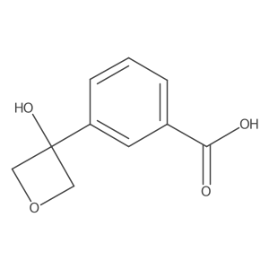 3-(3-Hydroxyoxetan-3-yl)benzoic acid Structure