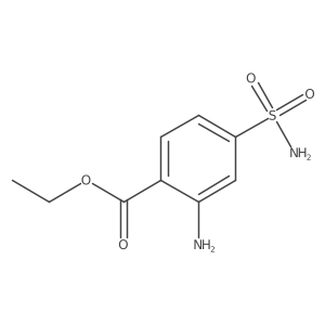 Ethyl 2-amino-4-sulfamoylbenzoate Structure