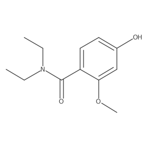 N,N-Diethyl-4-hydroxy-2-methoxy-benzamide Structure