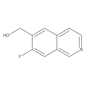 (7-Fluoroisoquinolin-6-yl)methanol Structure