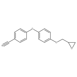 4-[4-(Oxiran-2-ylmethoxy)phenoxy]benzonitrile结构式