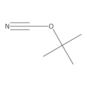 t-Butyl cyanate结构式