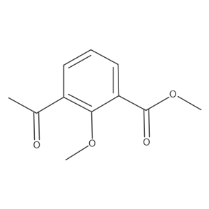 Methyl 3-acetyl-2-methoxybenzoate Structure