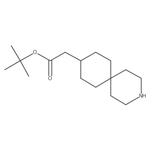 Tert-butyl 2-{3-azaspiro[5.5]undecan-9-yl}acetate结构式