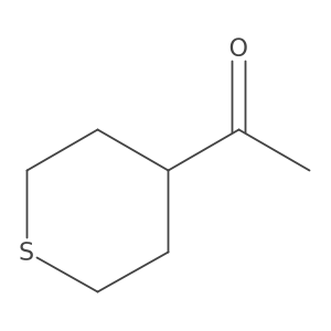 1-(Thian-4-yl)ethan-1-one结构式