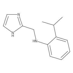 2-isopropylphenyl-1H-imidazol-2-ylmethylamine Structure