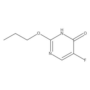 5-Fluoro-2-propoxypyrimidin-4(3H)-one Structure