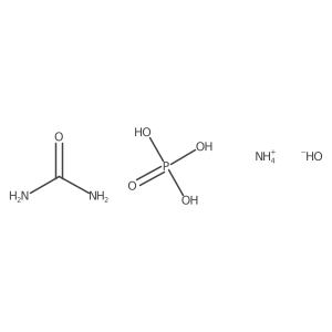 Azanium;phosphoric acid;urea;hydroxide结构式