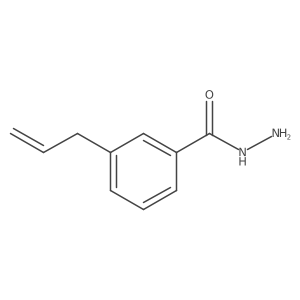 3-Allylbenzoylhydrazine结构式