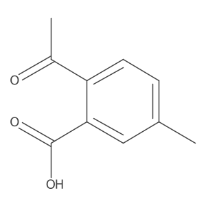 2-Acetyl-5-methylbenzoic acid Structure