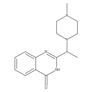 2-[1-(4-methylpiperazino)ethyl]-4(3H)-quinazolinone Structure