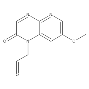 [7-(methyloxy)-2-oxopyrido[2,3-b]pyrazin-1(2H)-yl]acetaldehyde结构式