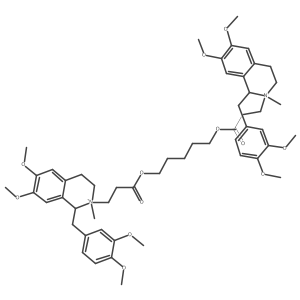 Atracurium, (1R,2S,1'S,2'R)-结构式