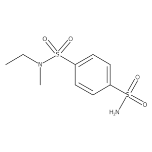 N1-ethyl-N1-methylbenzene-1,4-disulfonamide Structure