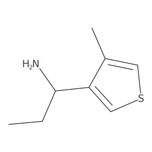 1-(4-Methylthiophen-3-yl)propan-1-amine Structure