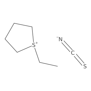1-Ethyltetrahydro-1H-thiophen-1-ium thiocyanate Structure