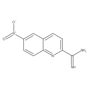 6-Nitroquinoline-2-carboximidamide Structure