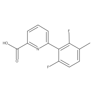 6-(2,6-Difluoro-3-methylphenyl)picolinic acid Structure
