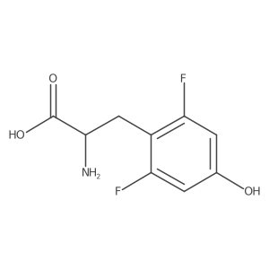 (R)-2-Amino-3-(2,6-difluoro-4-hydroxyphenyl)propanoic acid Structure
