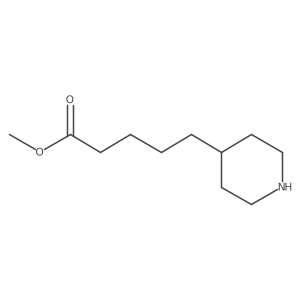 Methyl 5-(4-piperidyl)pentanoate Structure