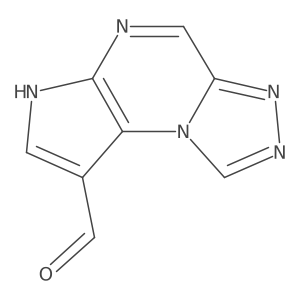 6H-pyrrolo[2,3-e][1,2,4]triazolo[4,3-a]pyrazine-8-carbaldehyde Structure