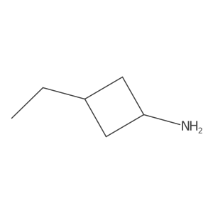 3-Ethylcyclobutan-1-amine Structure