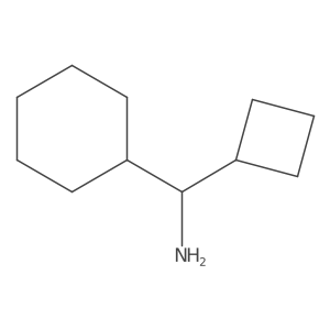 Cyclobutyl(cyclohexyl)methanamine结构式