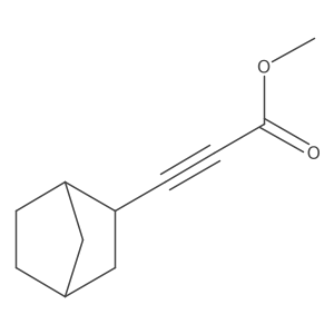 Methyl3-(bicyclo[2.2.1]heptan-2-YL)prop-2-ynoate结构式