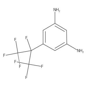 5-(Perfluoroisopropyl)benzene-1,3-diamine Structure