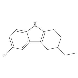 6-chloro-3-ethyl-2,3,4,9-tetrahydro-1H-carbazole Structure