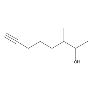3-Methyloct-7-yn-2-ol Structure