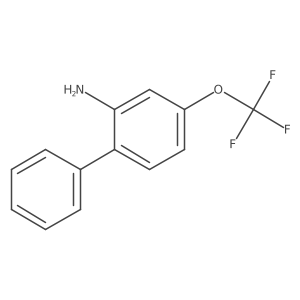 4-(Trifluoromethoxy)biphenyl-2-amine结构式