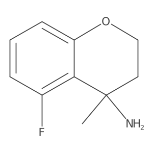 5-Fluoro-4-methylchroman-4-amine Structure