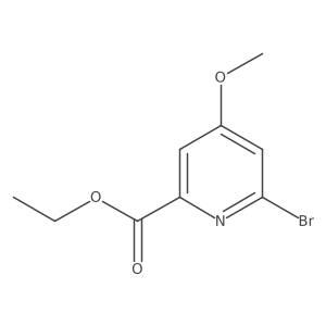 Ethyl 6-bromo-4-methoxypicolinate Structure