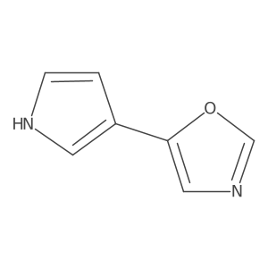 5-(1H-Pyrrol-3-yl)oxazole Structure