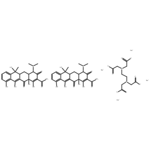 Ditetracycline tetrasodium edetate Structure