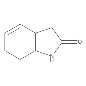 2H-Indol-2-one, 1,3,3a,6,7,7a-hexahydro-, (3aR,7aS)-rel-结构式