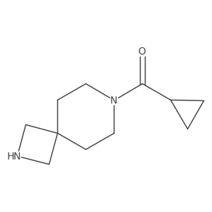 7-Cyclopropanecarbonyl-2,7-diazaspiro[3.5]nonane Structure