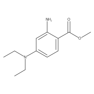 Methyl 2-amino-4-(diethylamino)benzoate Structure