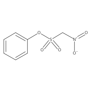 Phenyl 1-nitromethanesulfonate Structure