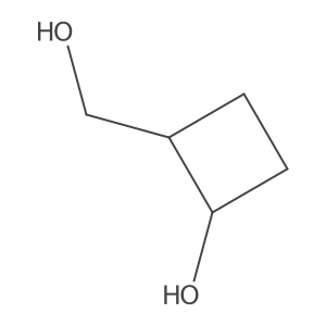 trans-2-(Hydroxymethyl)cyclobutanol结构式